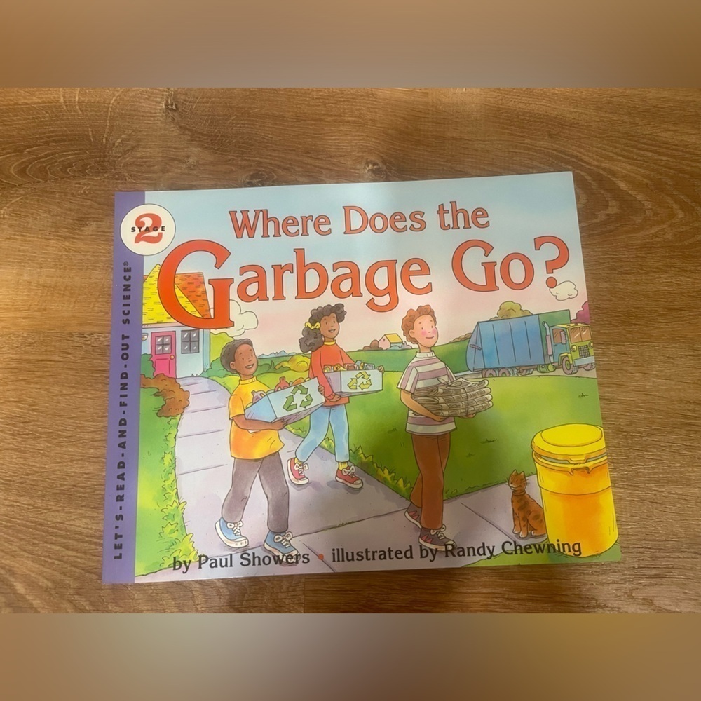 Where Does The Garbage Go kids book​​​​​​​